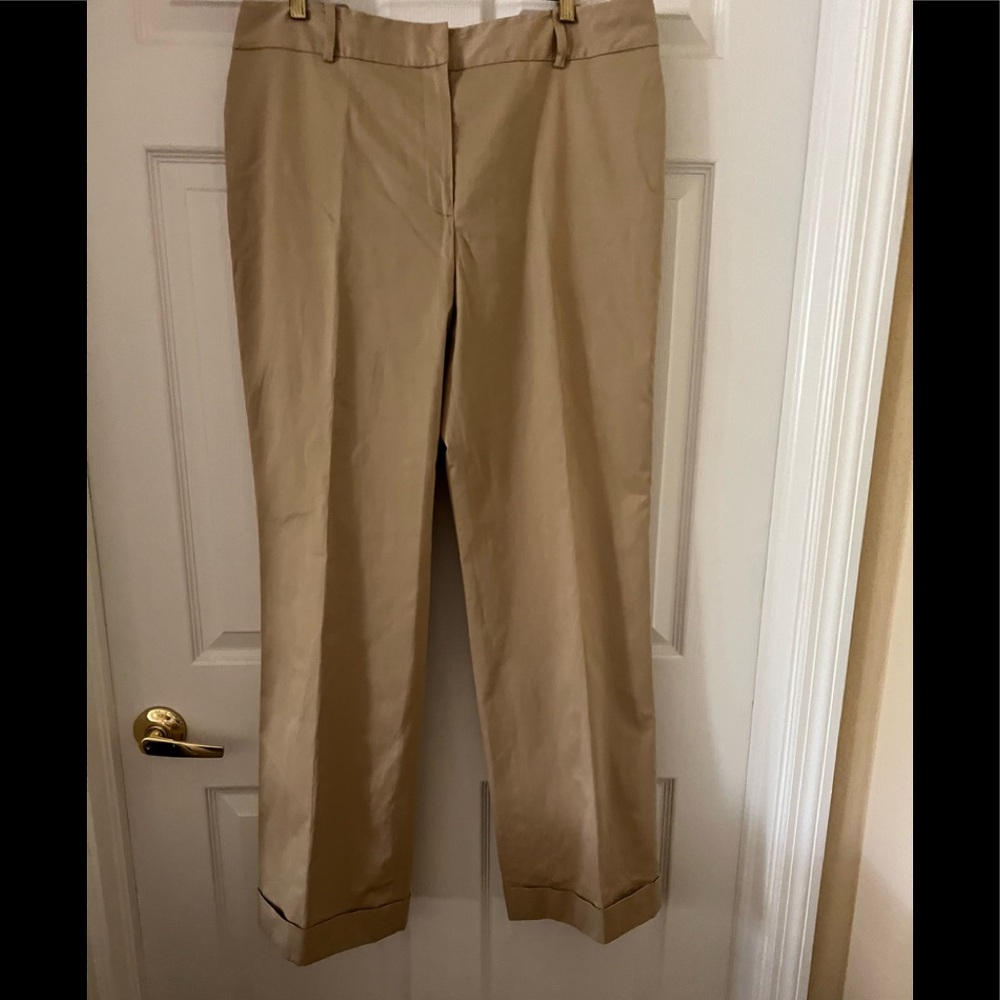 BROOKS BROTHERS Cuffed Hem Dress Pants